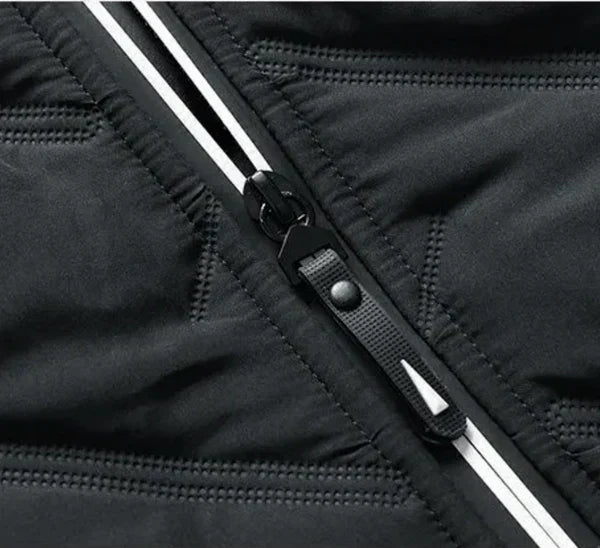Theo Quilted Jacket with Stand Collar