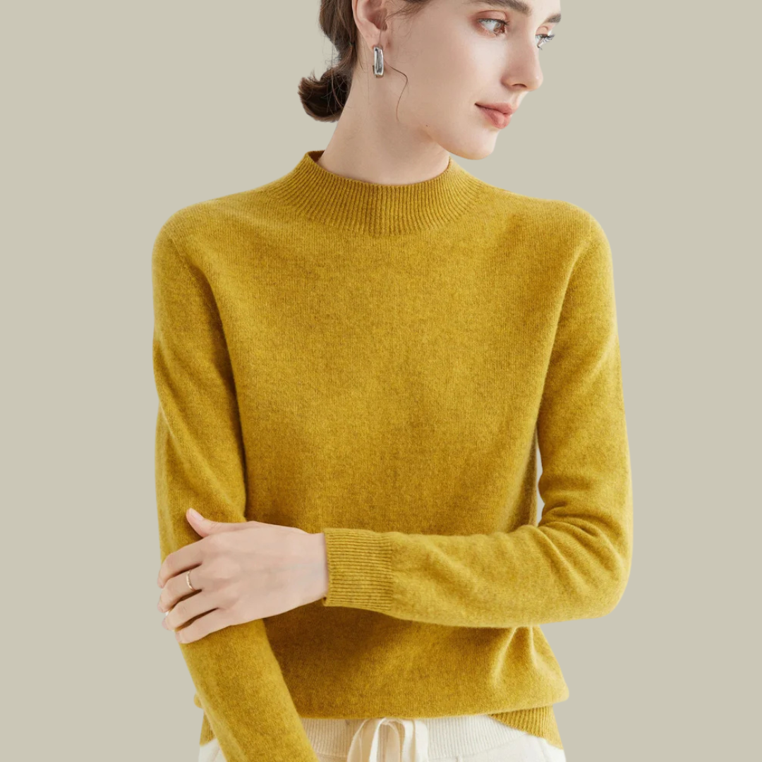 Monika Merino Wool Turtleneck Sweater