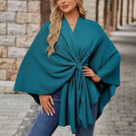 Veronika Cape-Style Top with Front Knot
