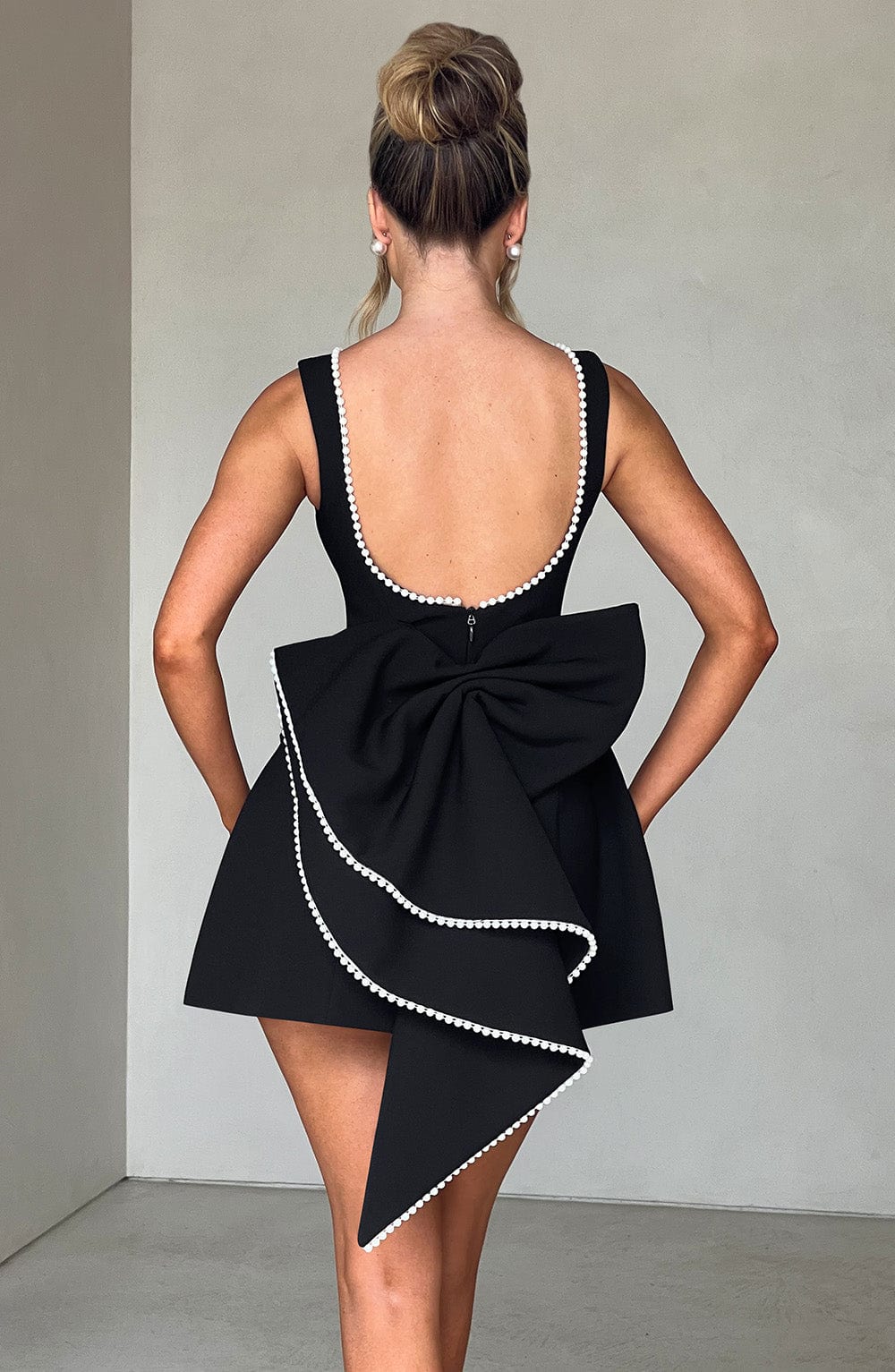 Magdalena Structured Mini Wedding Guest Dress