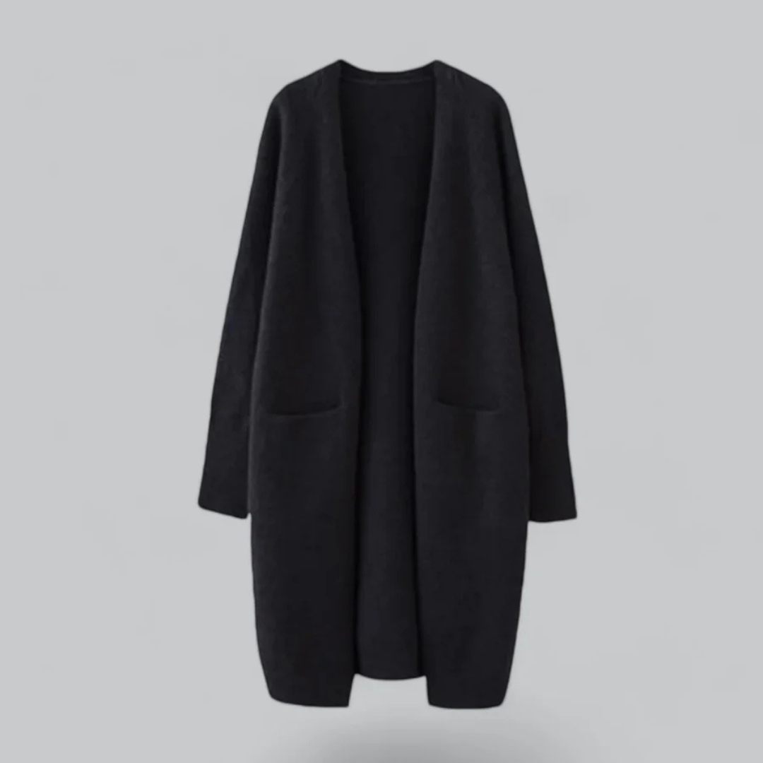 Daniela Open-Front Knit Cardigan