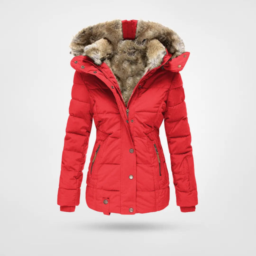 Jasmin Hooded Padded Long Winter Jacket
