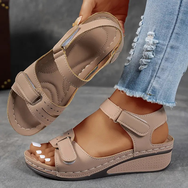 Nina | Sandals with Wedge Heel