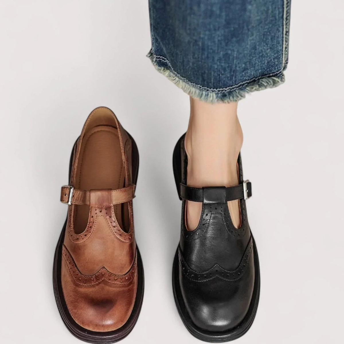 Franziska Orthopedic Mary Jane Flats