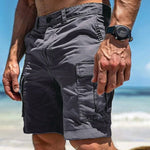 Fabian Straight-Fit Cargo Shorts with Side Pockets