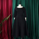 Felicia Round Neck Midi Dress