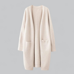 Daniela Open-Front Knit Cardigan
