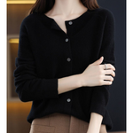 Katharina Classic Button-Front Cardigan