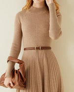 Pure Cashmere Flare Dress