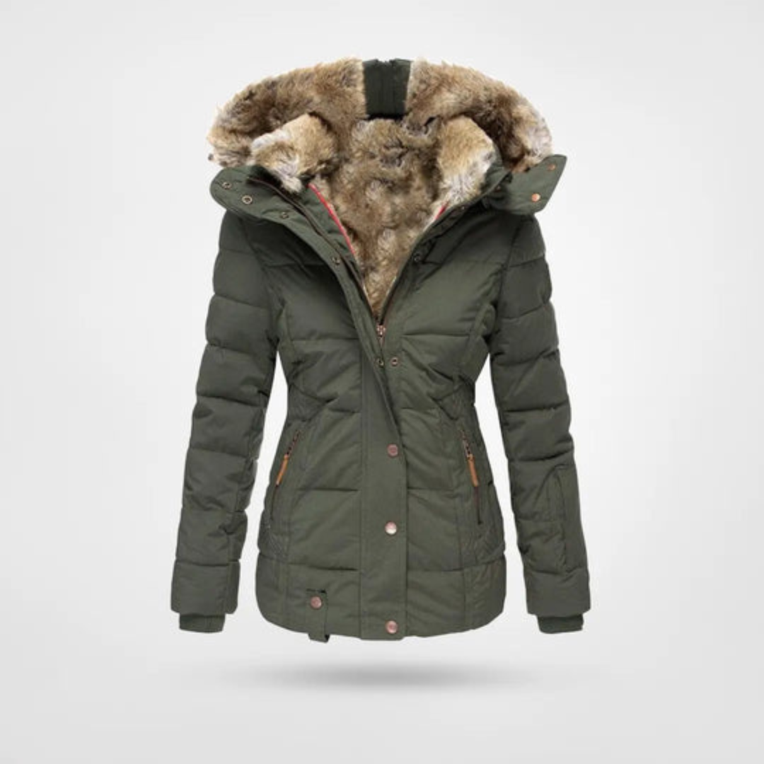 Jasmin Hooded Padded Long Winter Jacket