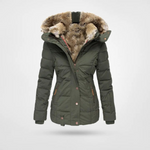 Jasmin Hooded Padded Long Winter Jacket