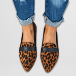 Magdalena Pointed Toe Suede Loafers