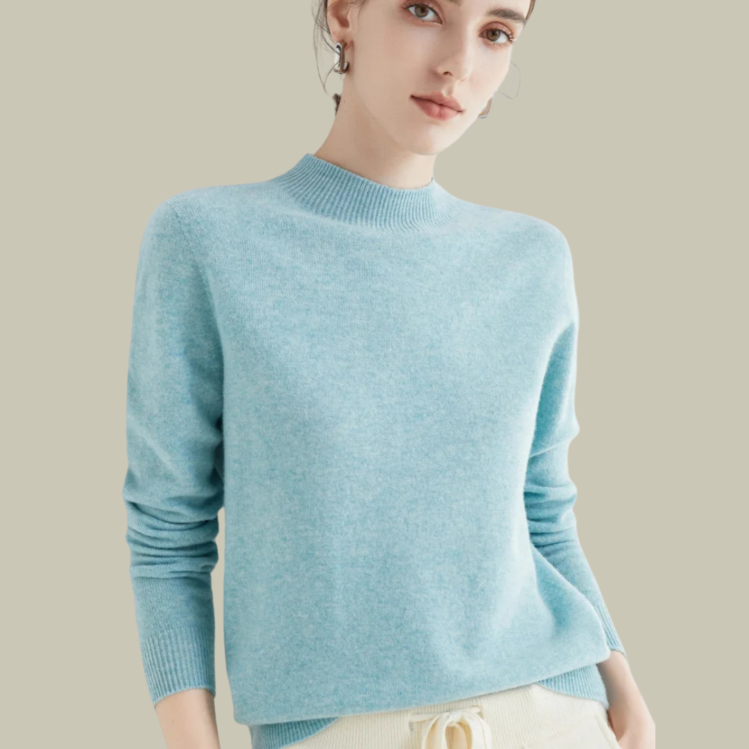 Monika Merino Wool Turtleneck Sweater