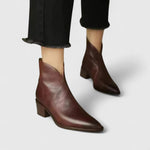 Nicole Block Heel Ankle Boots