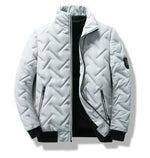 Theo Quilted Jacket with Stand Collar