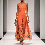 Britta Floral Maxi Dress for Wedding Guests