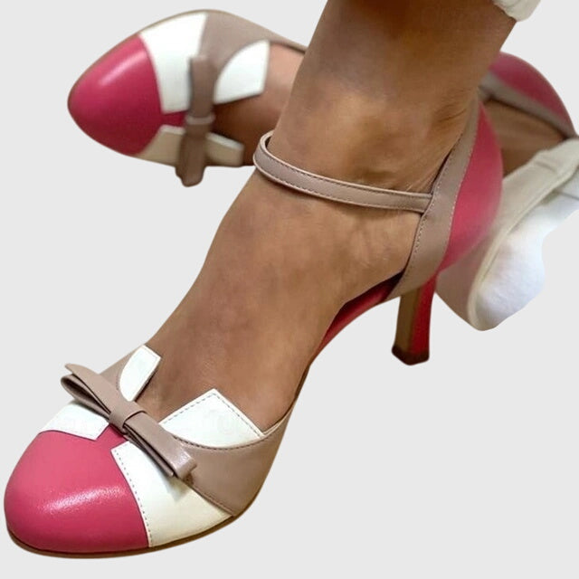 Valerie | Comfort Heeled Sandals Open Toe