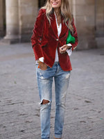 Sabina Classic One-Button Blazer
