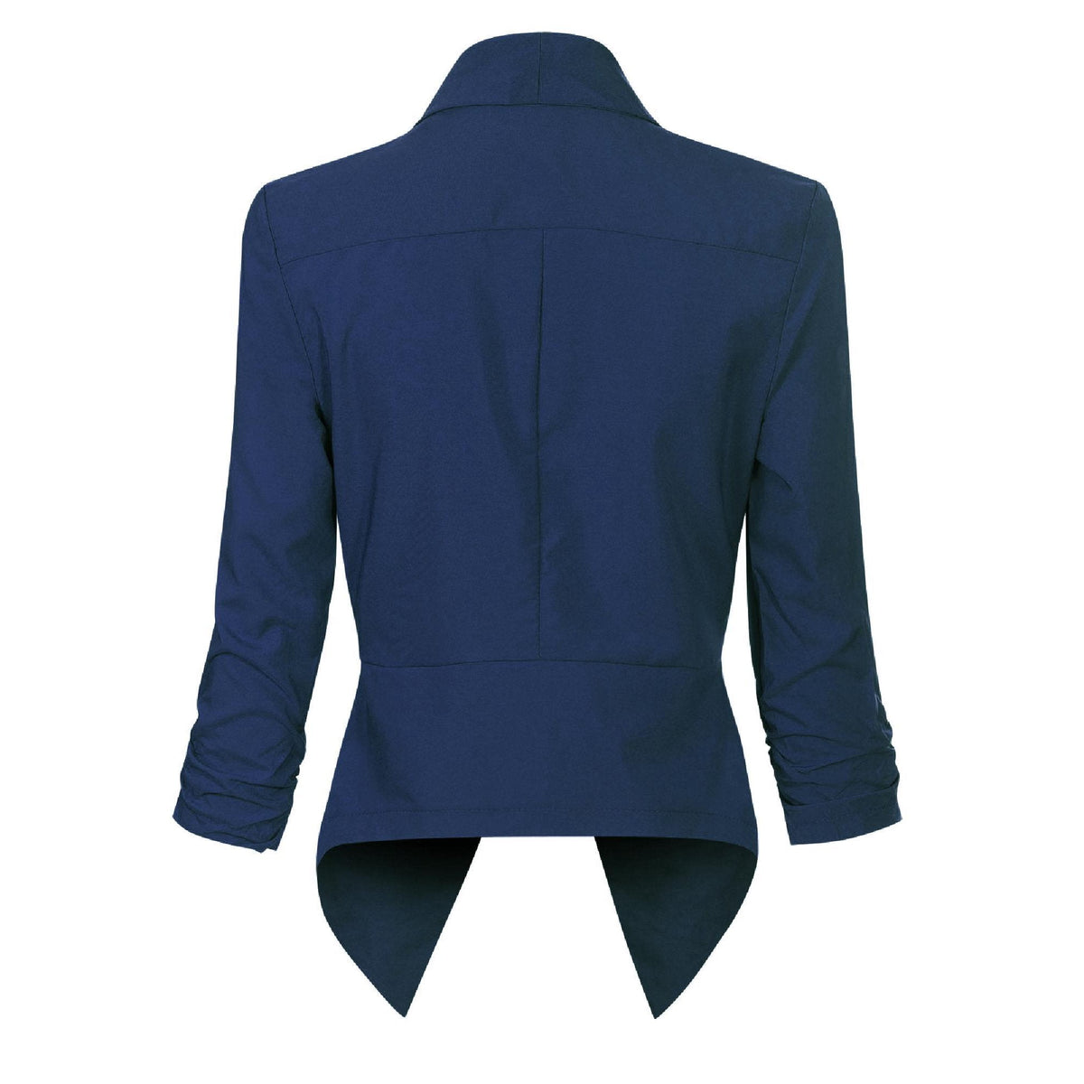 Susanne Open-Front Long-Sleeve Blazer