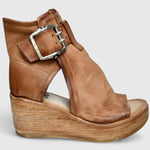 Jess | Wedge Sandals with Ankle Strap