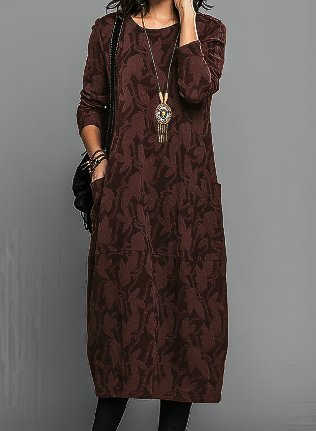 Victoria Printed Midi Wedding Guest Dress