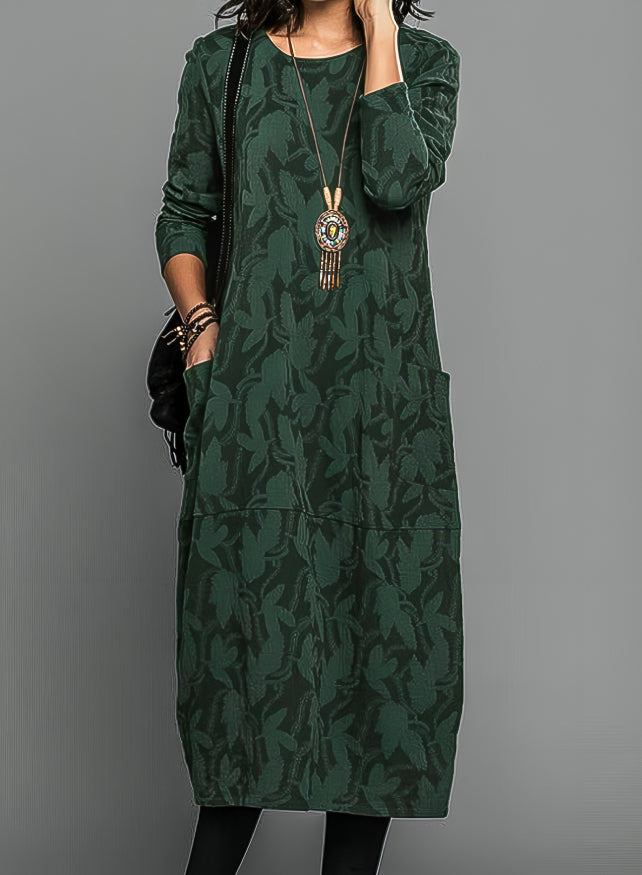 Victoria Printed Midi Wedding Guest Dress