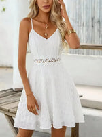 Marie Floral Lace A-Line Cocktail Dress