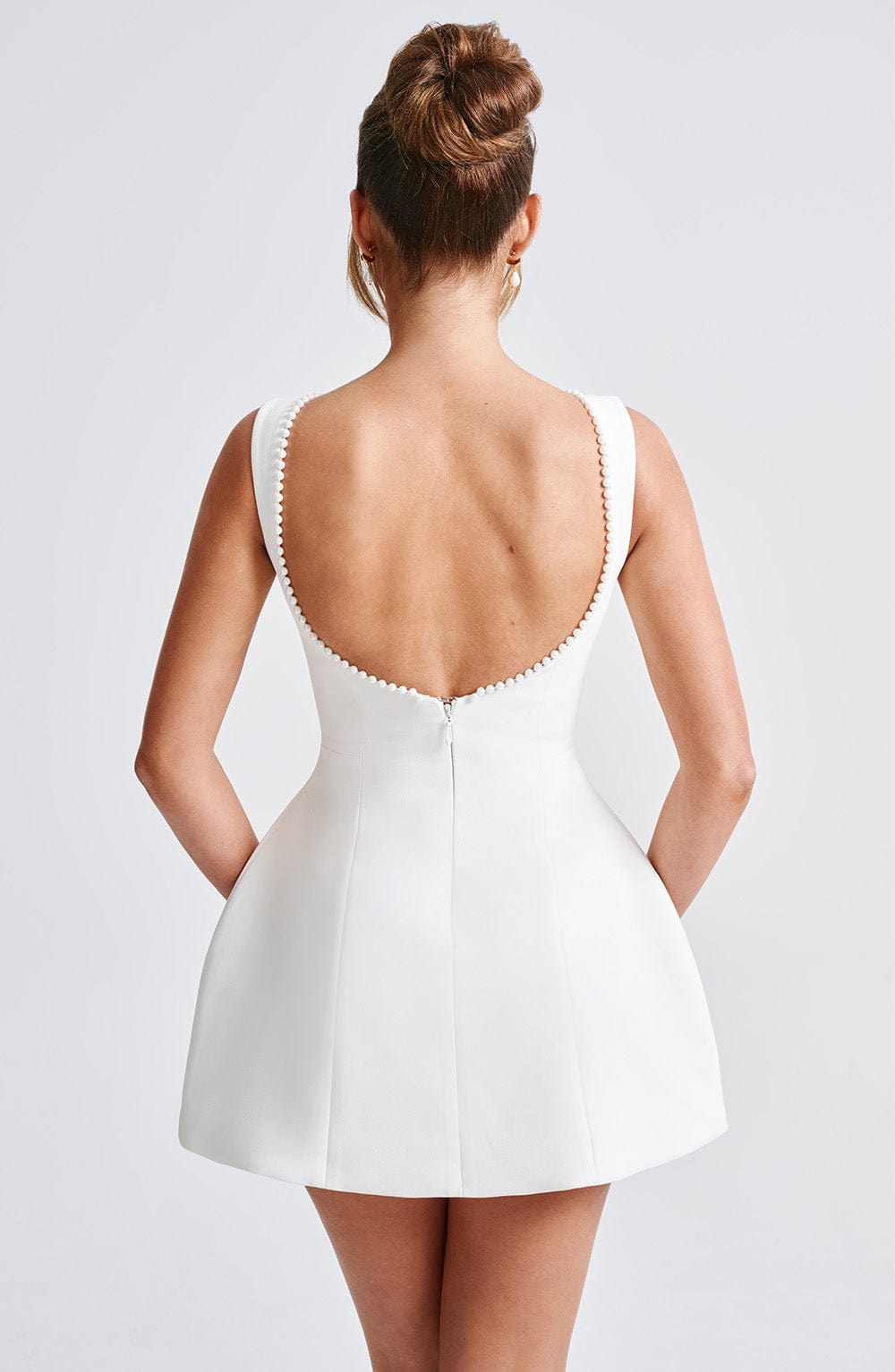 Magdalena Structured Mini Wedding Guest Dress