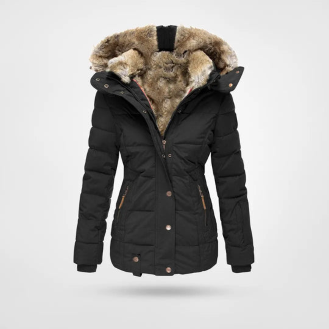 Jasmin Hooded Padded Long Winter Jacket