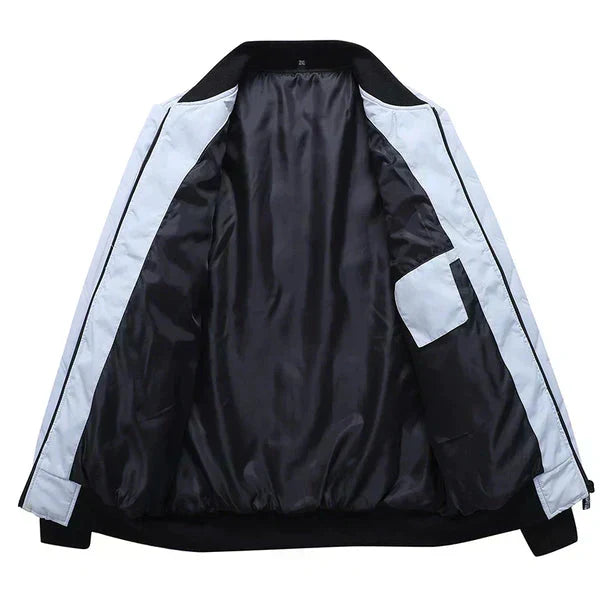 Theo Quilted Jacket with Stand Collar