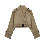 Karla Belted Short Trench Coat