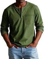 Philipp Long-Sleeve Henley Shirt