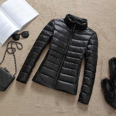 Kerstin Shiny Short Winter Jacket