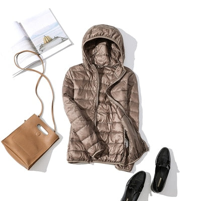 Kerstin Shiny Short Winter Jacket