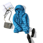 Kerstin Shiny Short Winter Jacket