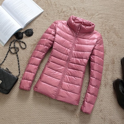 Kerstin Shiny Short Winter Jacket