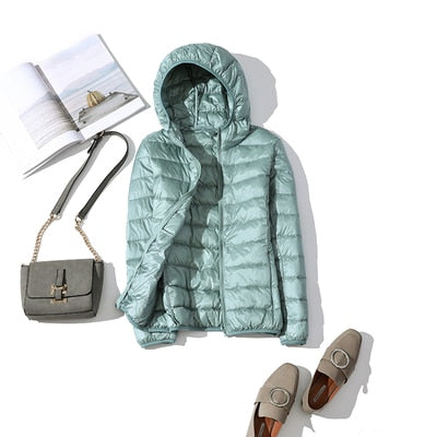 Kerstin Shiny Short Winter Jacket