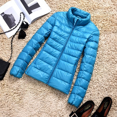 Kerstin Shiny Short Winter Jacket