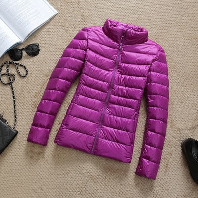 Kerstin Shiny Short Winter Jacket