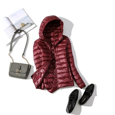 Kerstin Shiny Short Winter Jacket