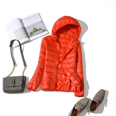 Kerstin Shiny Short Winter Jacket