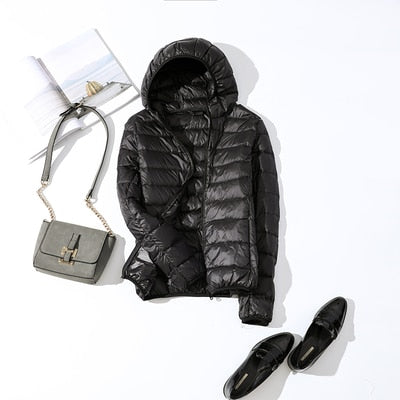 Kerstin Shiny Short Winter Jacket