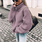 Elisa Chunky Turtleneck Sweater