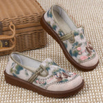 Marie Beaded Floral Embroidered Loafers