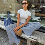 Daniela Striped Relaxed Pants