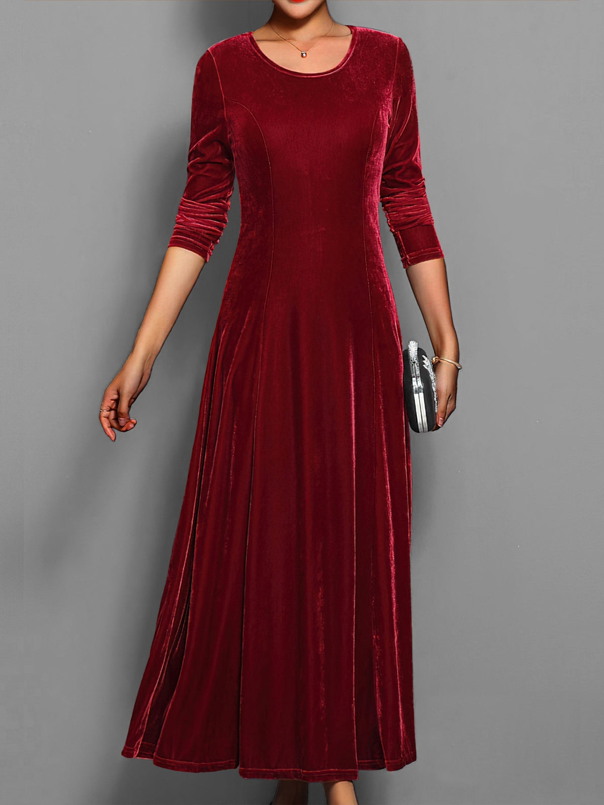 Julia Slim-Fit Full-Length Occasion Dress
