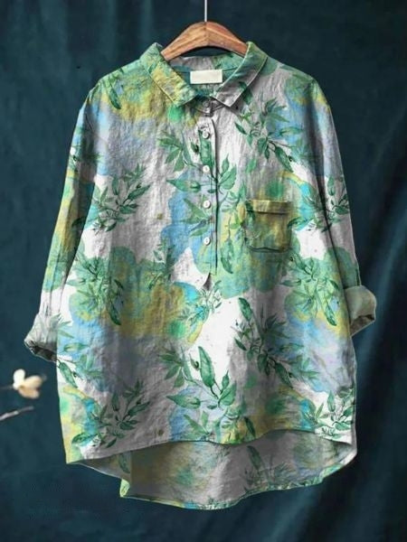 Monette | Floral Blouse, women's blouse – view 17