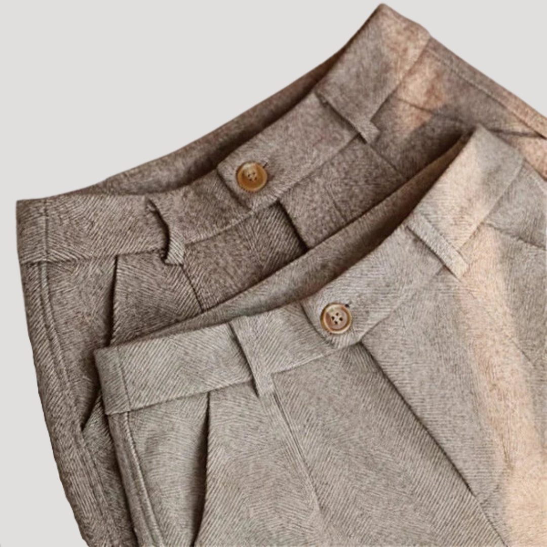 Lukas Tailored Ankle-Length Trousers