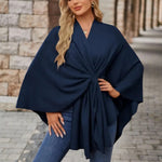Veronika Cape-Style Top with Front Knot