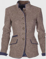 Alina Formal Button-Front Cardigan